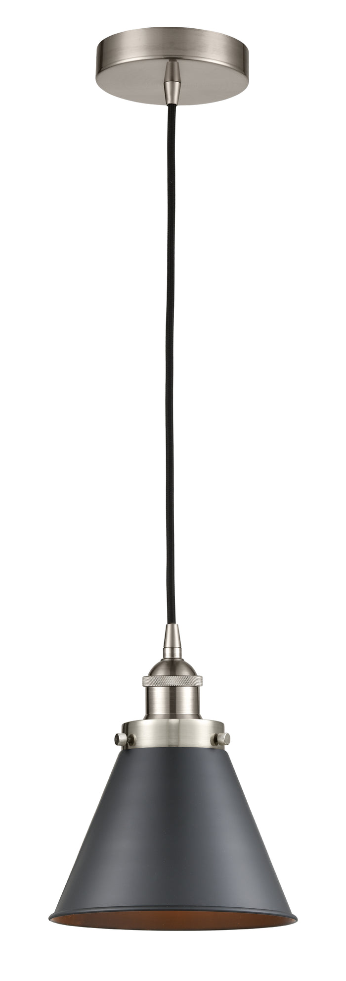 Edison Mini Pendant Matte Black Brass