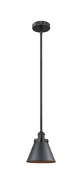 Edison Mini Pendant Matte Black Cast Brass