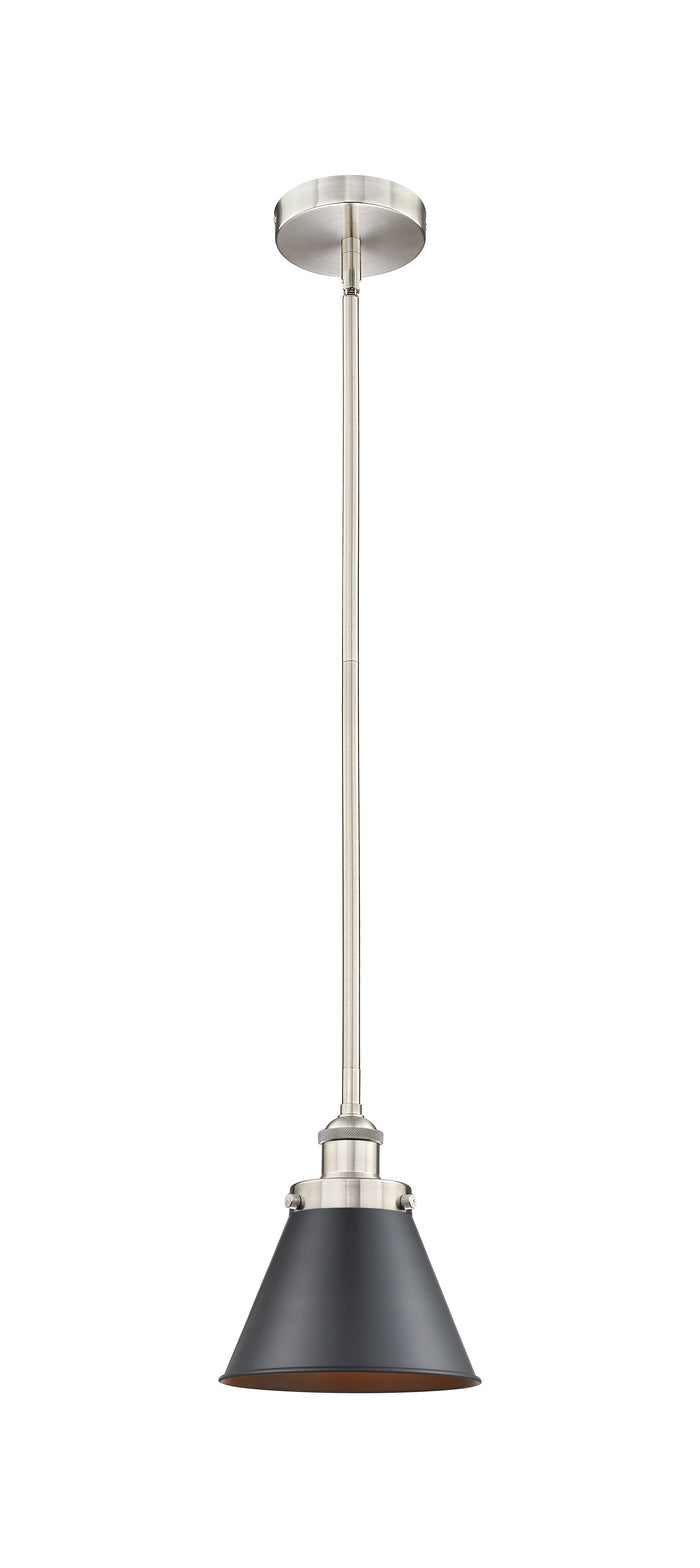 Edison Mini Pendant Matte Black Cast Brass