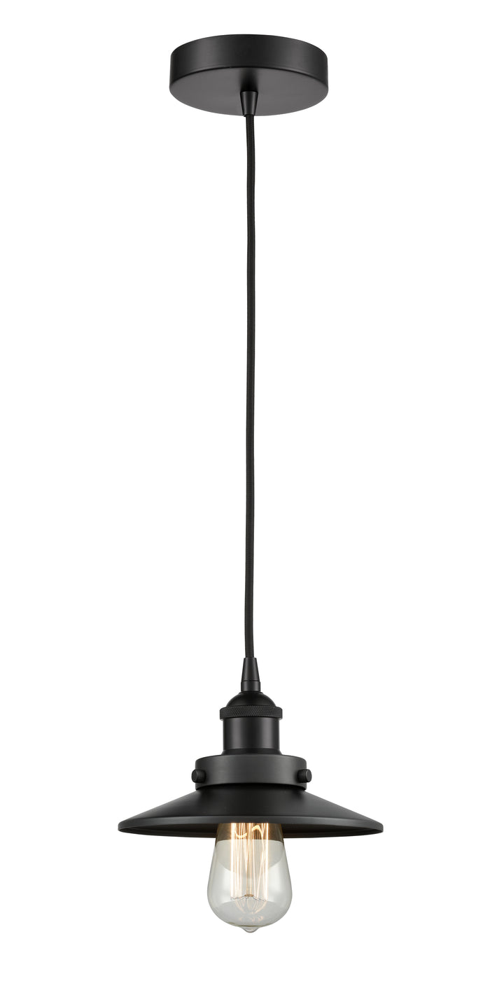 Edison Mini Pendant Matte Black Finish