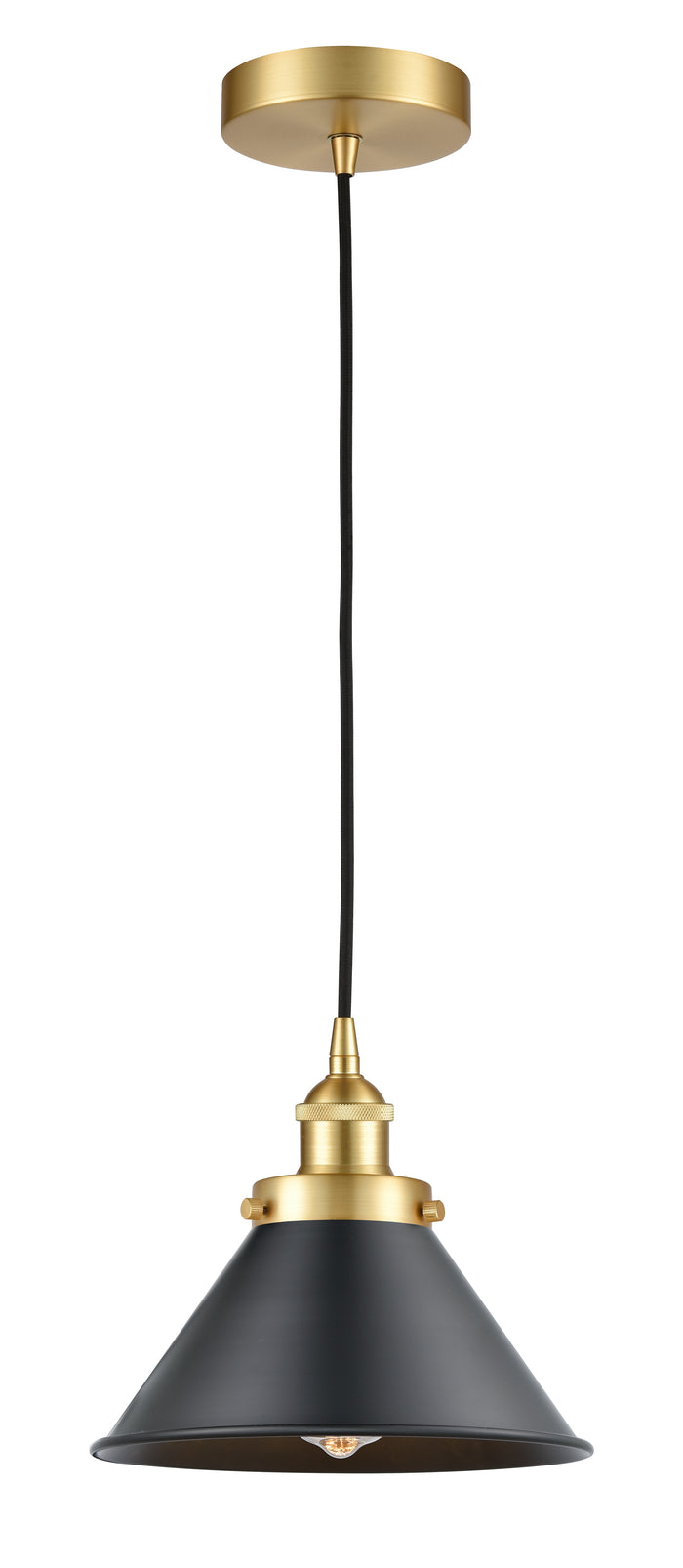 Edison Mini Pendant Matte Black Finish