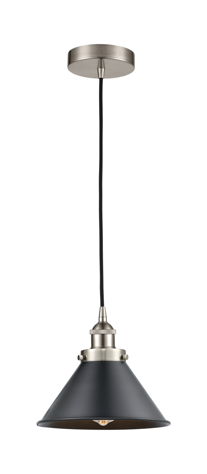 Edison Mini Pendant Matte Black Finish