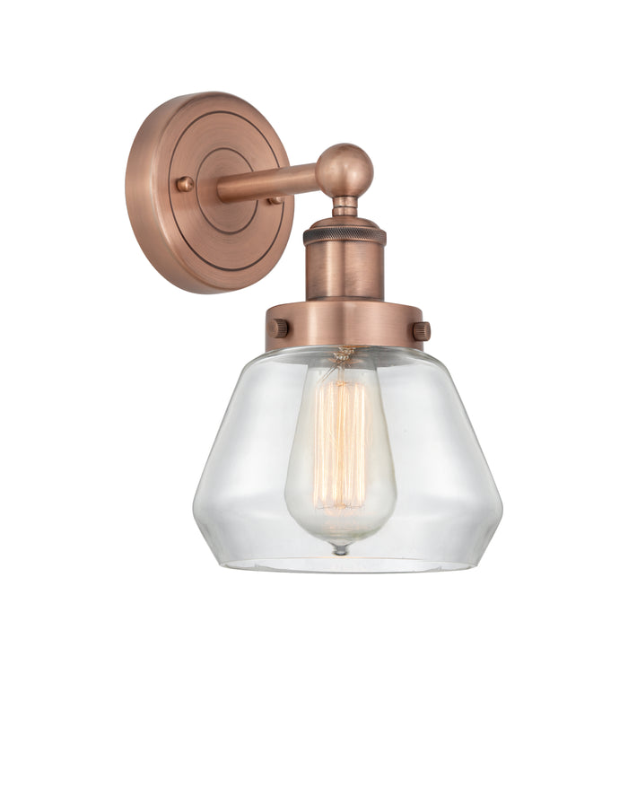 Edison Sconce Cast Brass 14 Inch