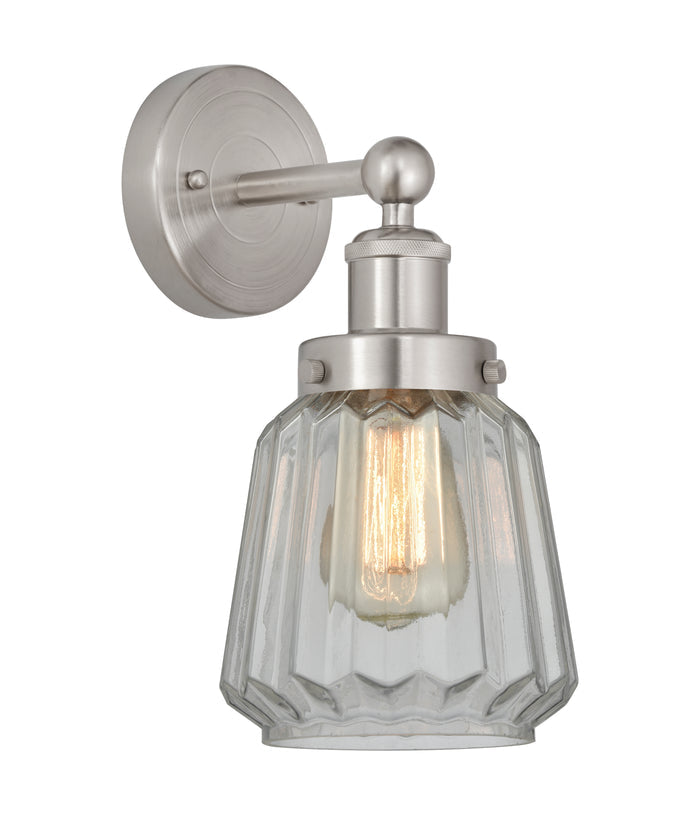Brushed Satin Nickel / Clear