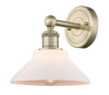 Edison Sconce Cast Brass Modern Steel