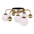 Element 4 Light Sun Gold Flush Mount