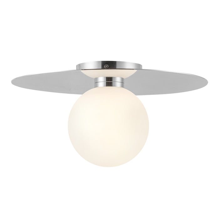 Elixir 14-in Steel Flush Mount