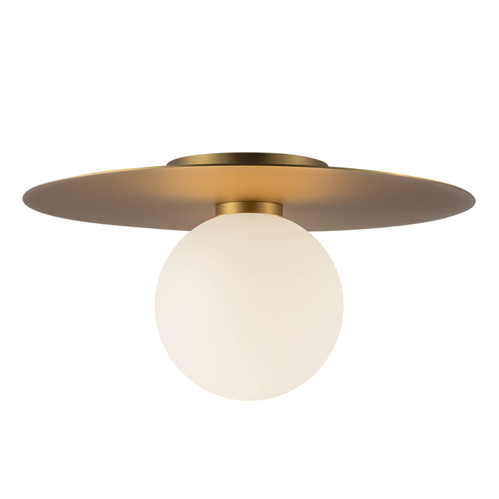Elixir 14-in Steel Flush Mount