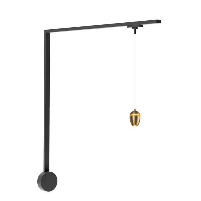 Eloa 42-in Aluminum Trilo Track Pendant
