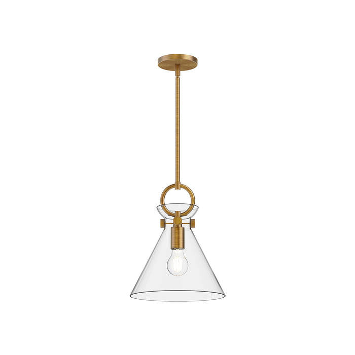 Aged Gold/Clear Glass