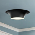 Emiko 16-in Steel Flush Mount