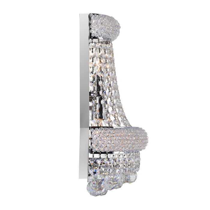 Empire Wall Lights Chrome 3 Light Design