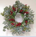 EUCALYPTUS & LAMBS EAR WREATH