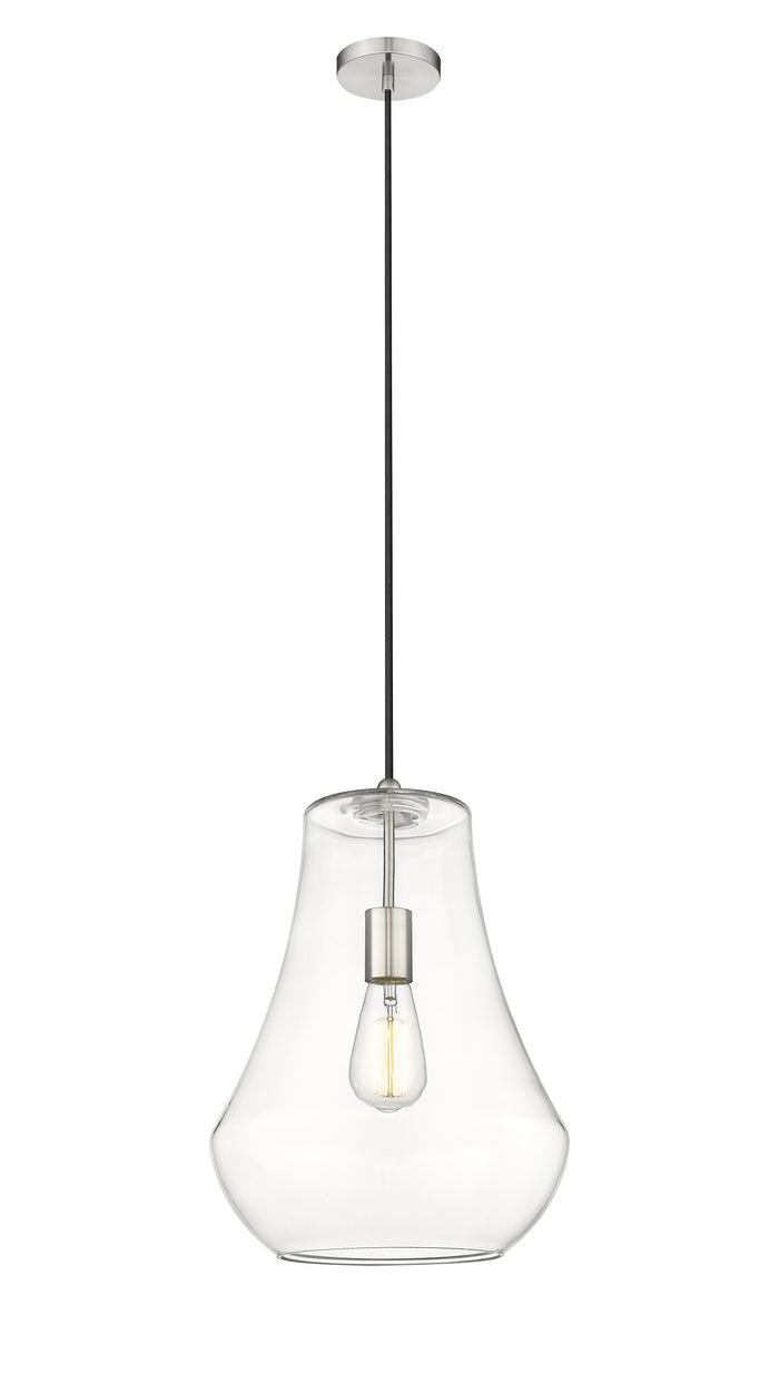 Brushed Satin Nickel / Clear