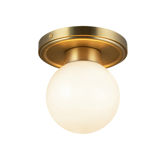Fiore 6-in Steel Semi-Flush Mount