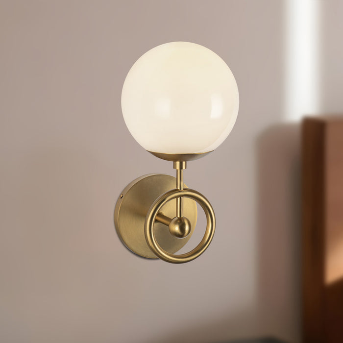 Fiore 6-in Steel Vanity Light