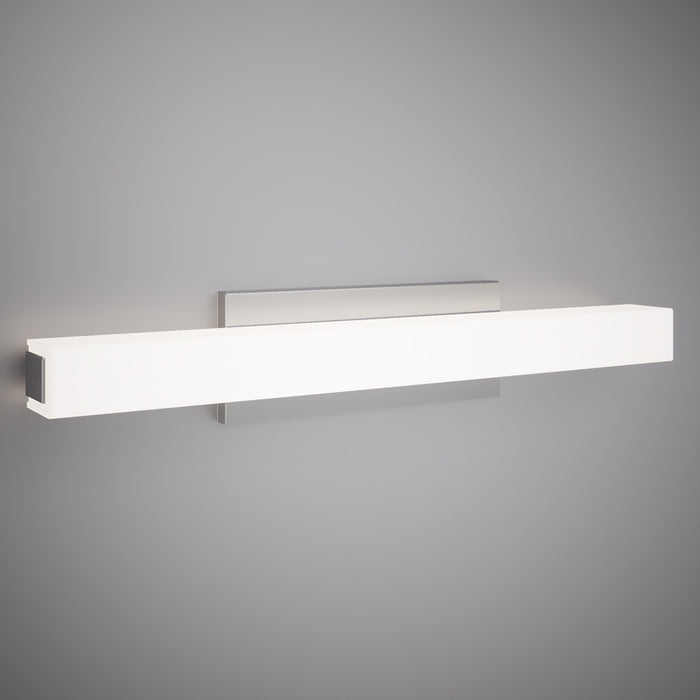 Flat 24-in  Polished Chrome  Dimmable 25W