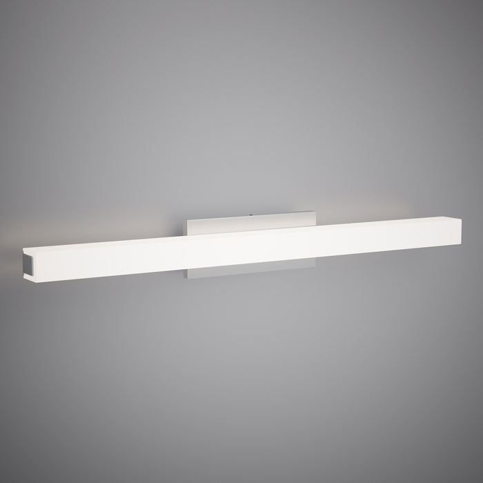 Flat 36-in  Brushed nickel  Dimmable 30W
