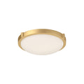 Floyd 11-in Steel Flush Mount