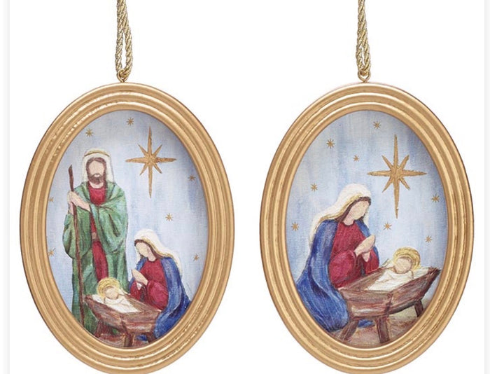FRAMED RELIGIOUS ORNAMENTS