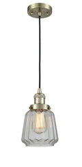 Franklin Restoration Antique Brass Mini Pendant