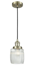 Franklin Restoration Antique Brass Mini Pendant