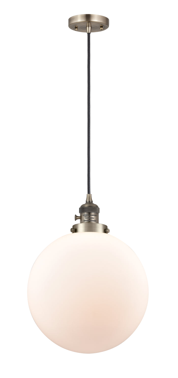 Franklin Restoration Mini Pendant Antique Brass