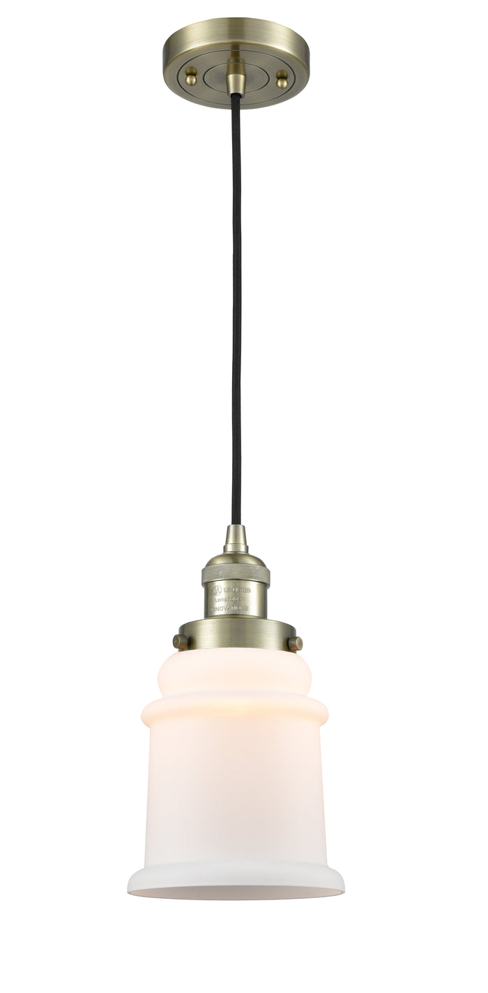 Franklin Restoration Mini Pendant Antique Brass