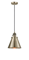 Franklin Restoration Mini Pendant Antique Brass