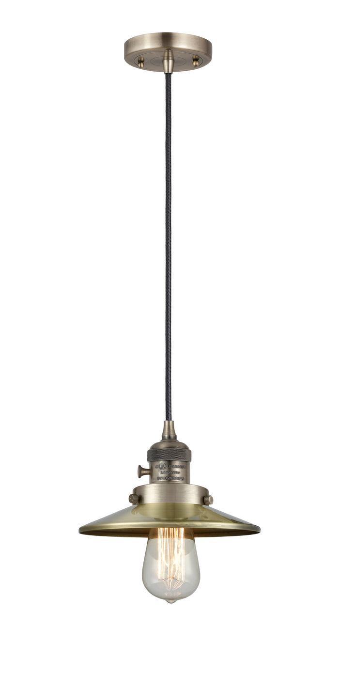 Franklin Restoration Mini Pendant Antique Brass