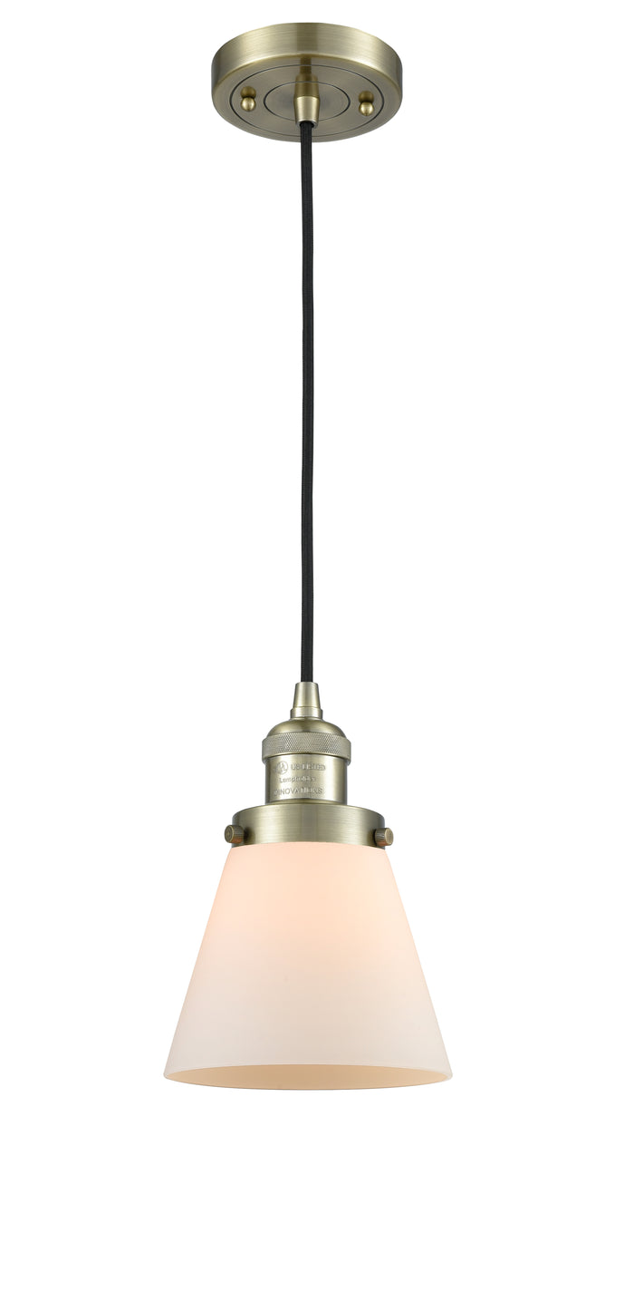 Franklin Restoration Mini Pendant Antique Brass