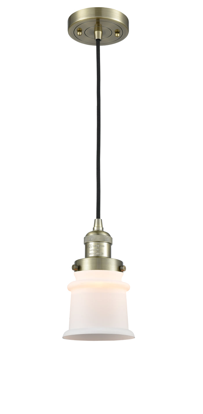 Franklin Restoration Mini Pendant Antique Brass
