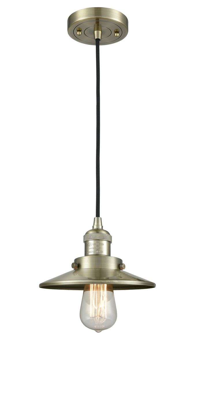 Franklin Restoration Mini Pendant Antique Brass