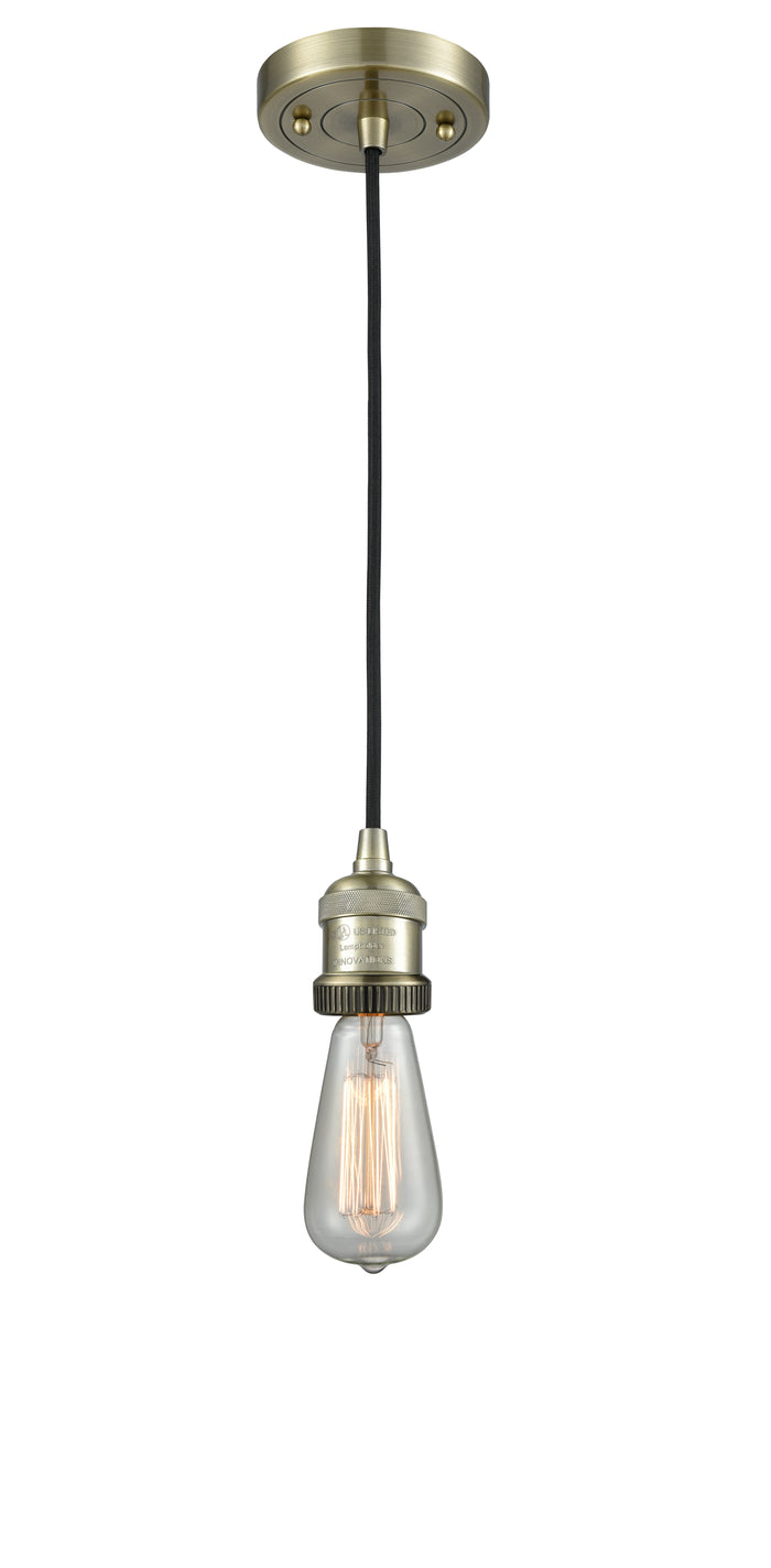 Franklin Restoration Mini Pendant Antique Brass
