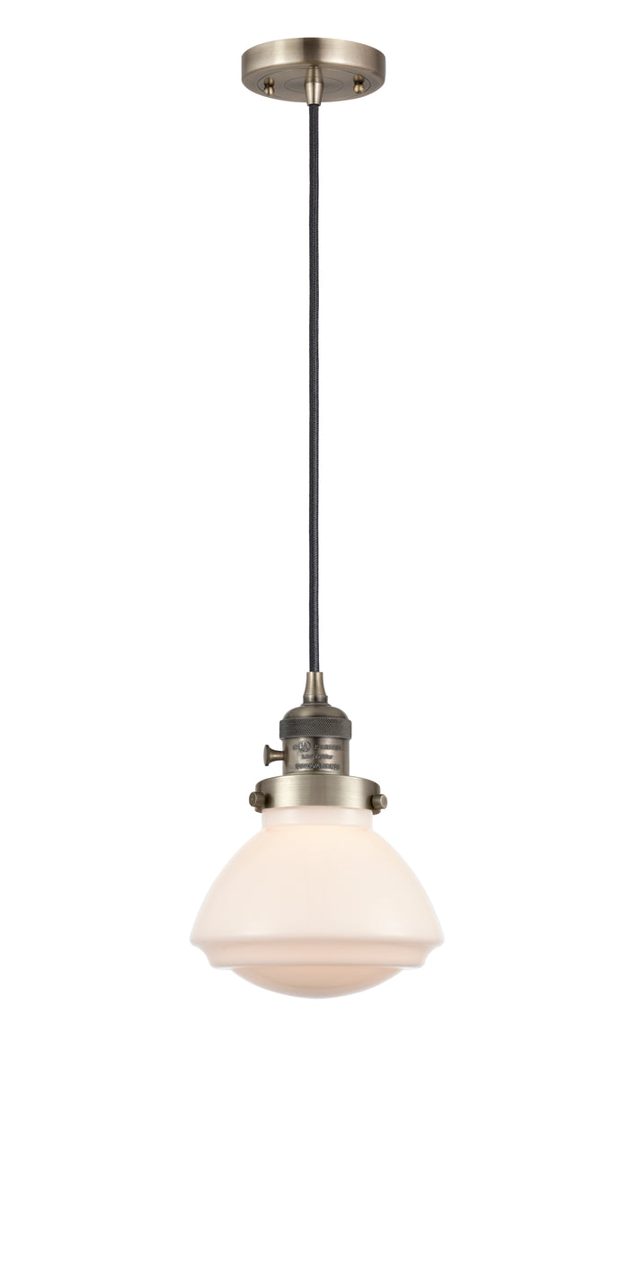 Franklin Restoration Mini Pendant Antique Brass