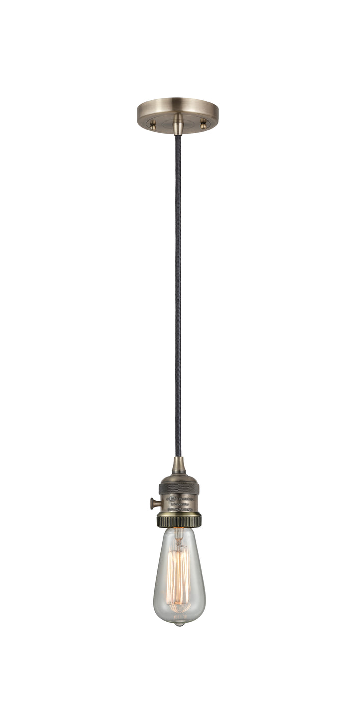 Franklin Restoration Mini Pendant Antique Brass