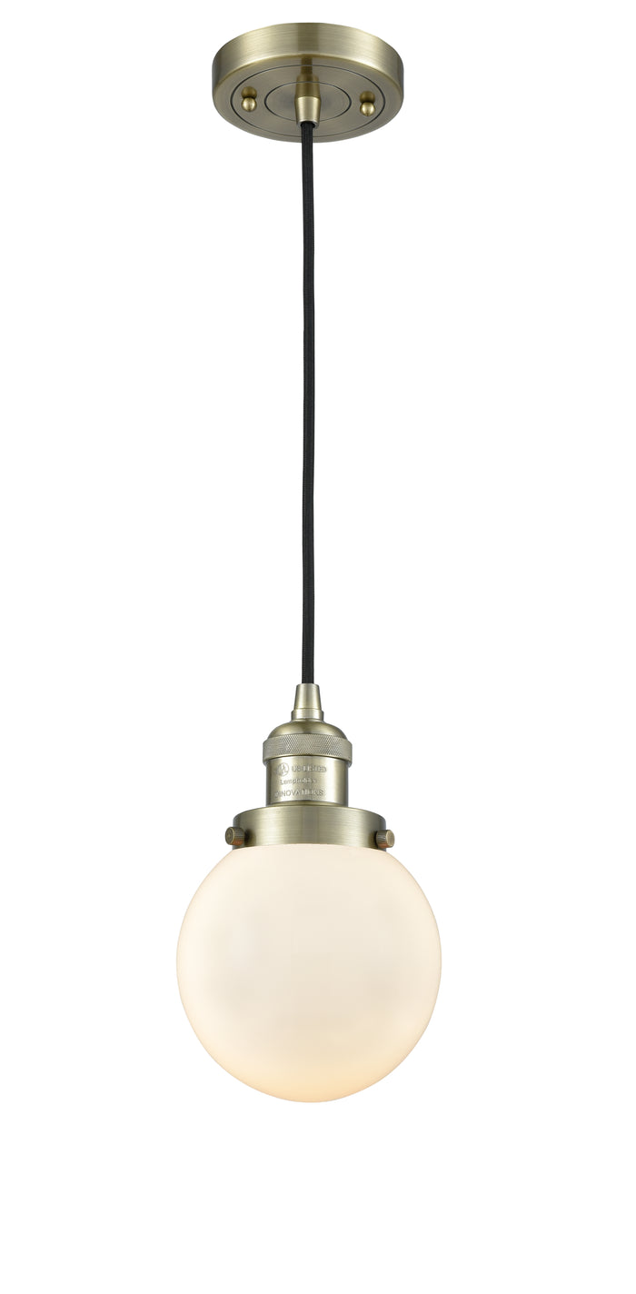 Franklin Restoration Mini Pendant Antique Brass