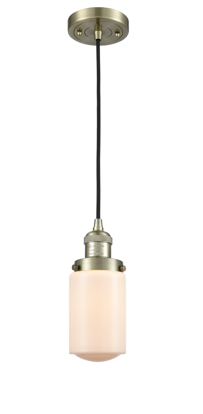 Franklin Restoration Mini Pendant Antique Brass