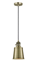 Franklin Restoration Mini Pendant Antique Brass