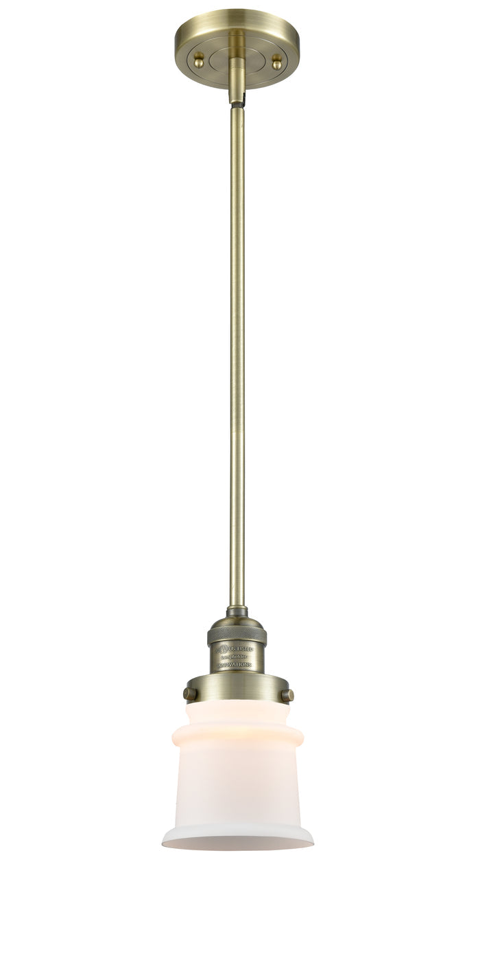 Franklin Restoration Mini Pendant Antique Brass