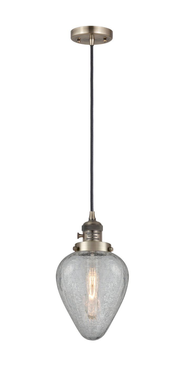 Franklin Restoration Mini Pendant Antique Brass