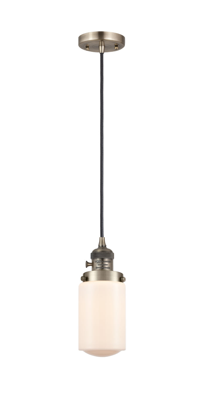 Franklin Restoration Mini Pendant Antique Brass