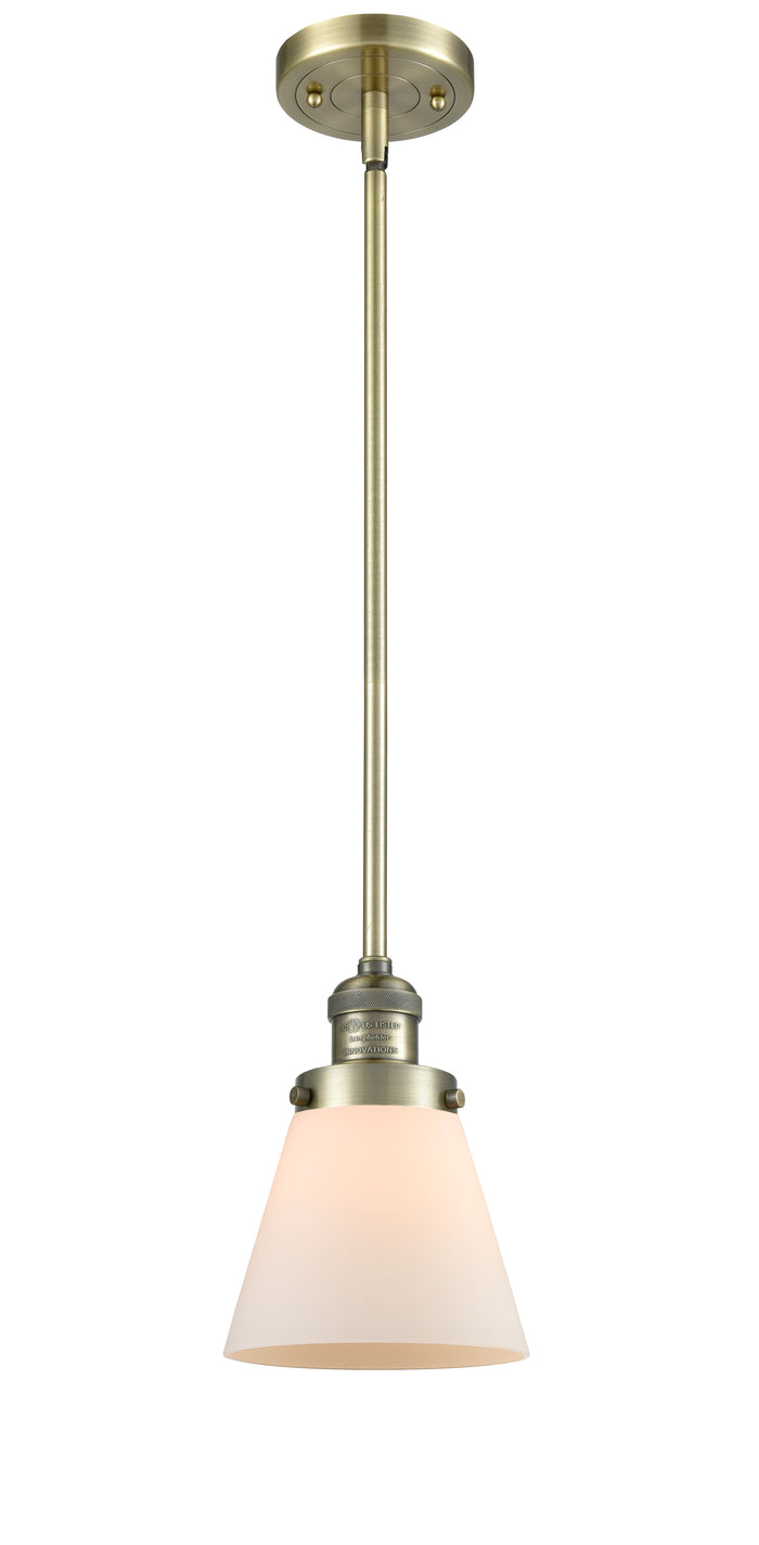 Franklin Restoration Mini Pendant Antique Brass