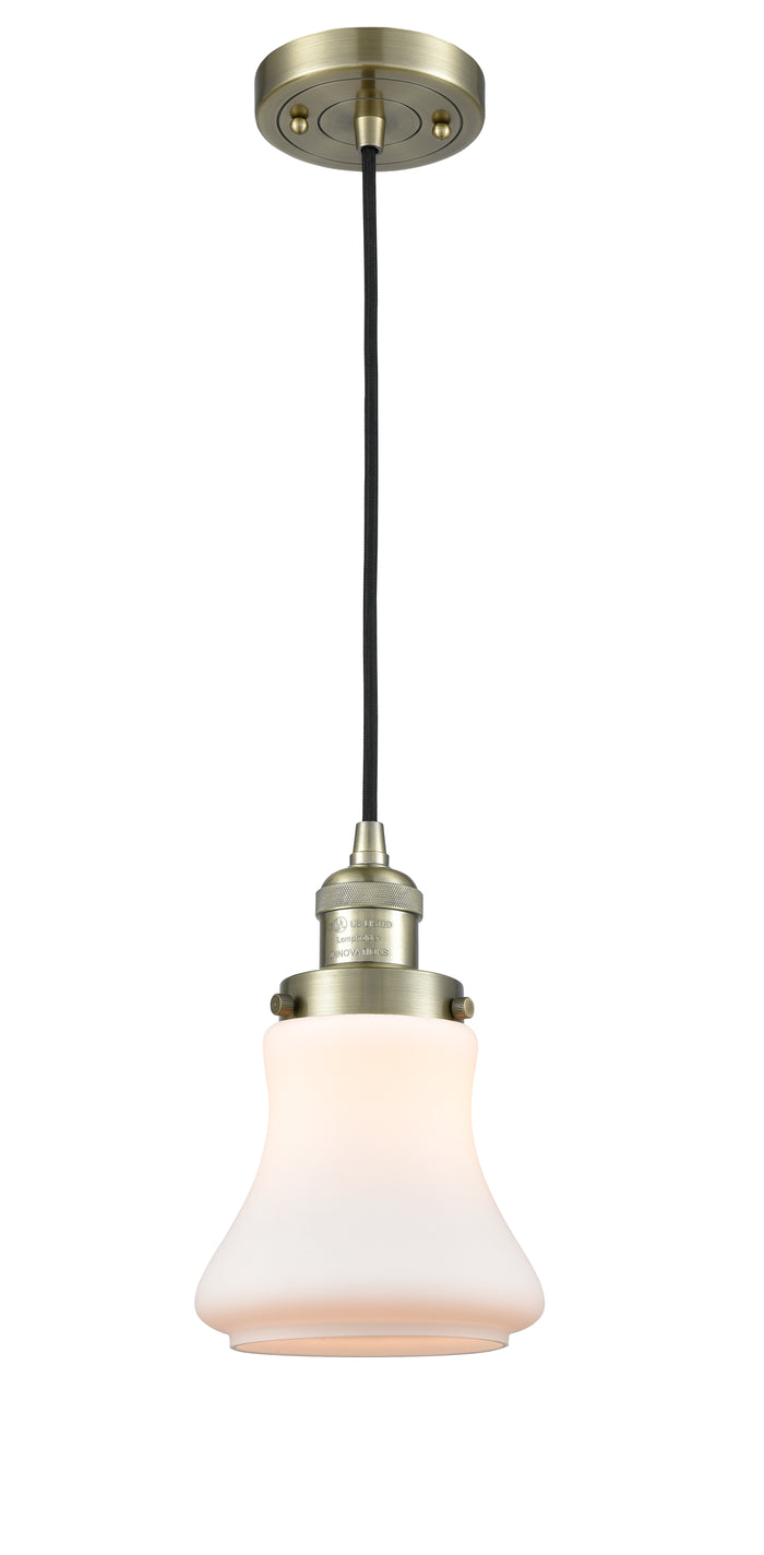 Franklin Restoration Mini Pendant Antique Brass
