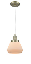 Franklin Restoration Mini Pendant Antique Brass