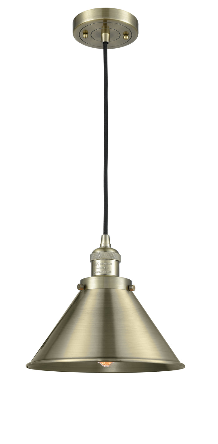Franklin Restoration Mini Pendant Antique Brass