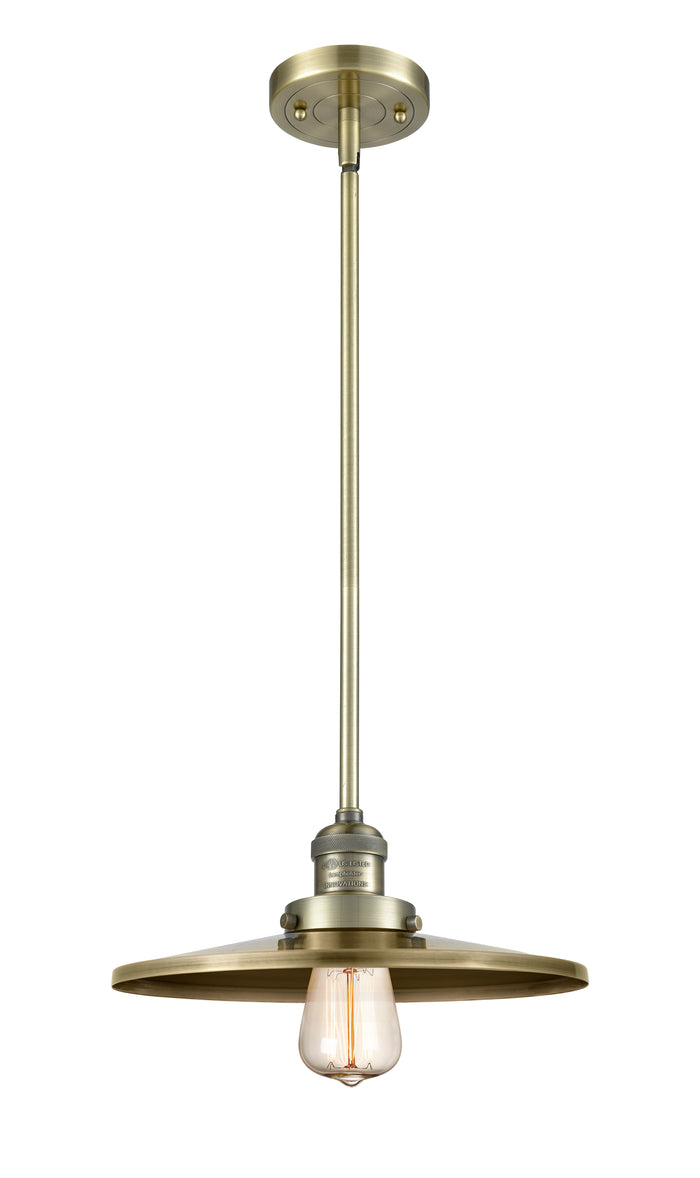 Franklin Restoration Mini Pendant Antique Brass