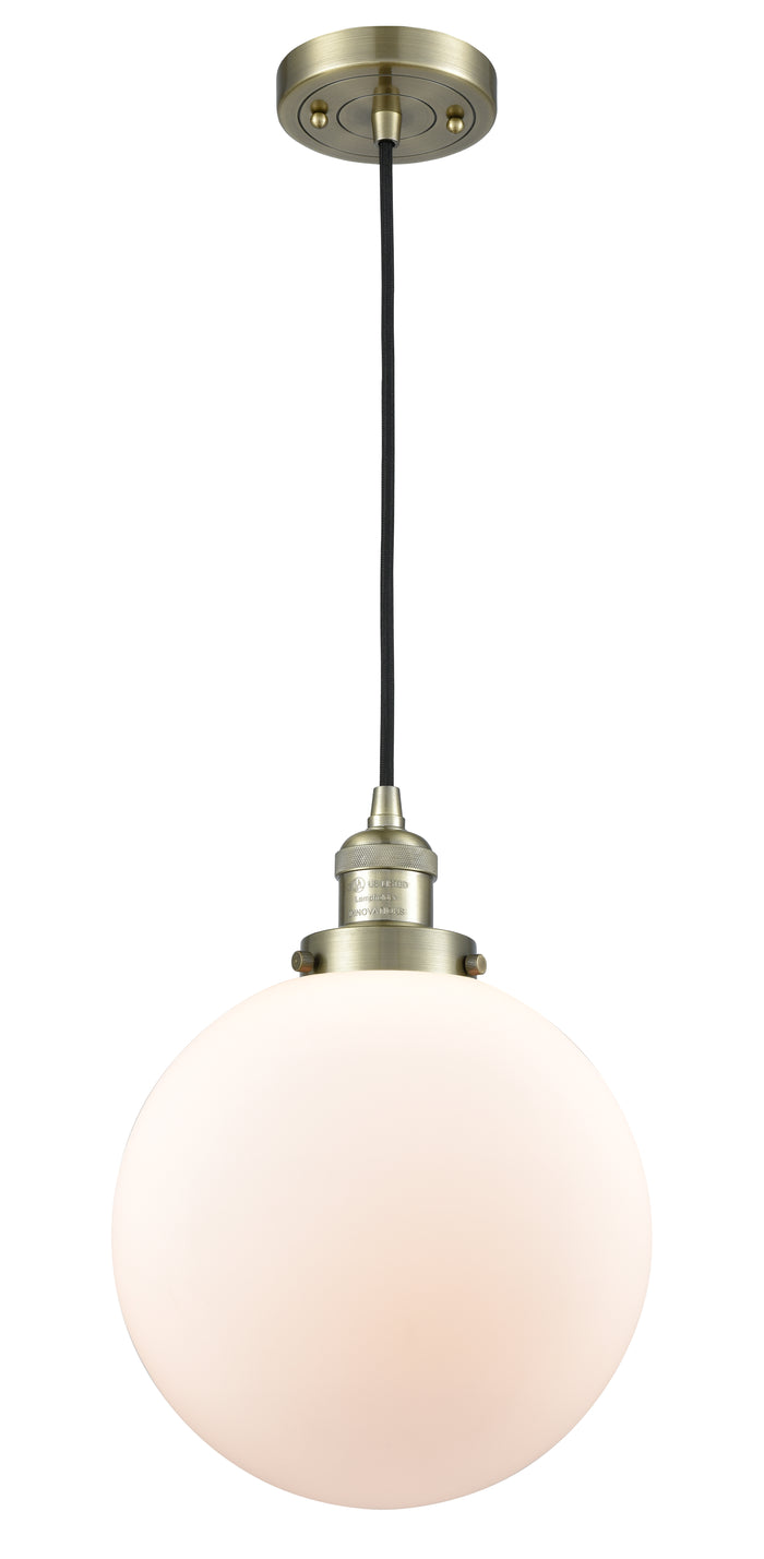 Franklin Restoration Mini Pendant Antique Brass
