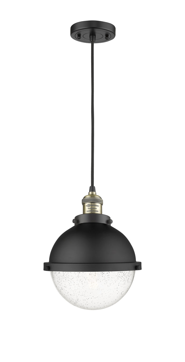Franklin Restoration Mini Pendant Black Brass