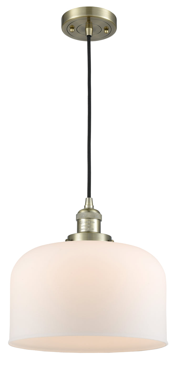 Franklin Restoration Mini Pendant Brass Steel